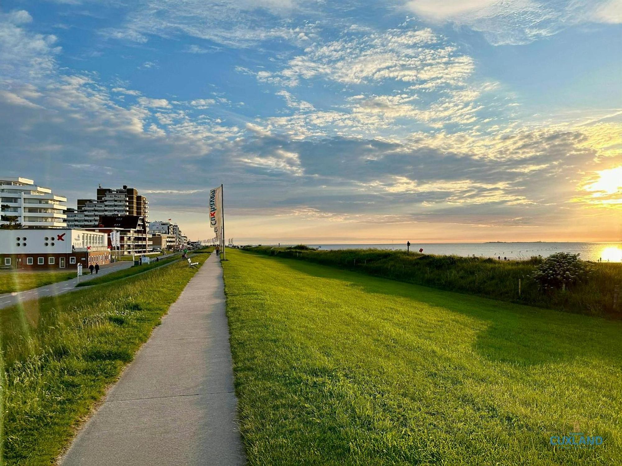 Urlaub Mit Blick Auf Die Duhner Heide Cuxhaven Zewnętrze zdjęcie