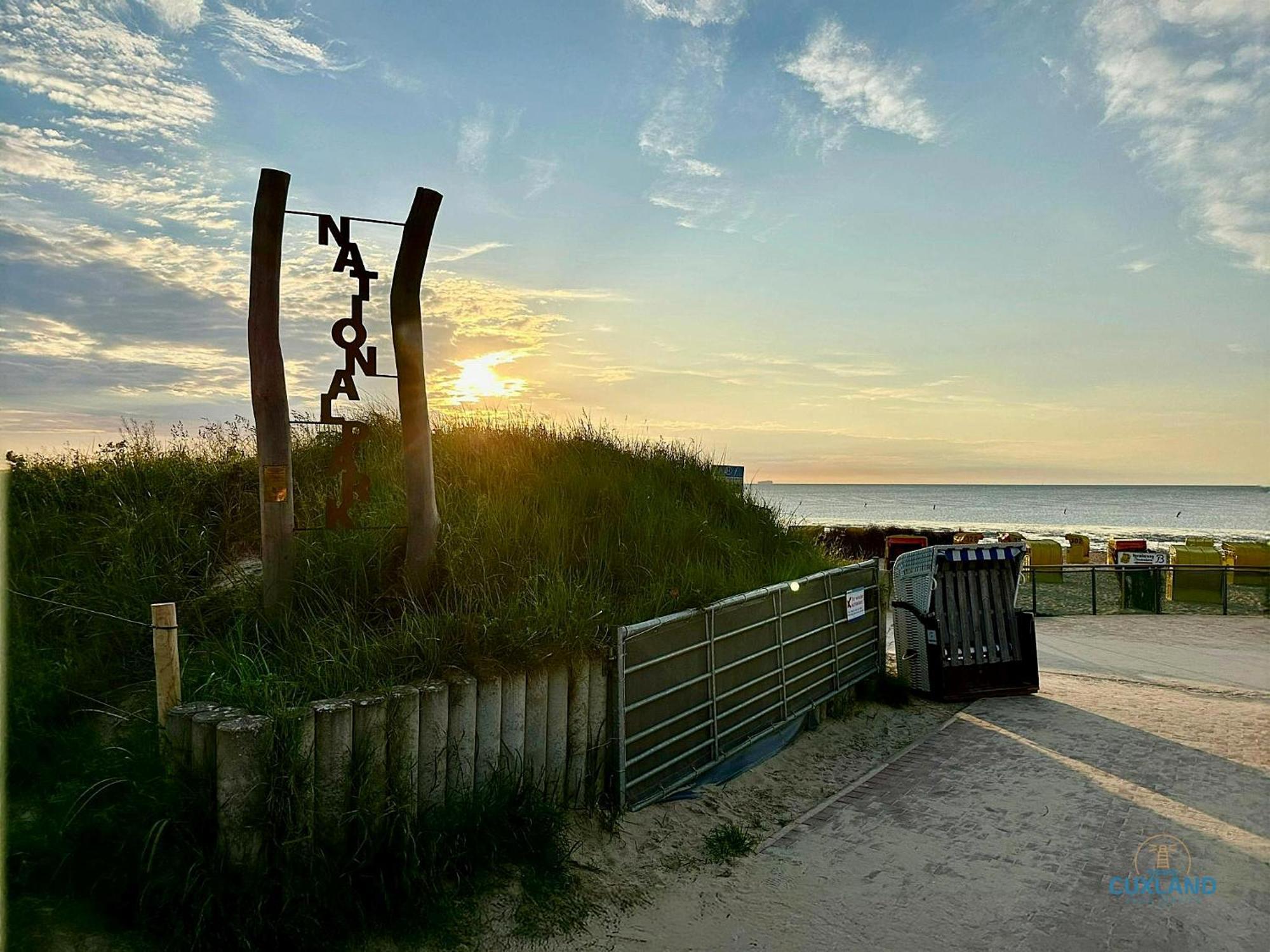 Urlaub Mit Blick Auf Die Duhner Heide Cuxhaven Zewnętrze zdjęcie